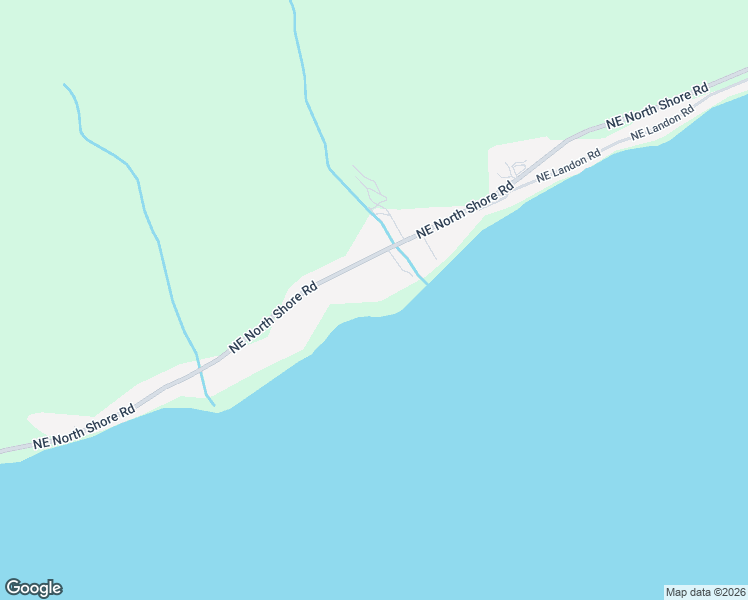 map of restaurants, bars, coffee shops, grocery stores, and more near 6601 Northeast North Shore Road in Belfair