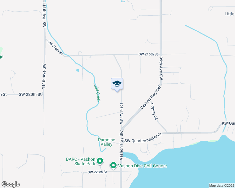 map of restaurants, bars, coffee shops, grocery stores, and more near in Vashon