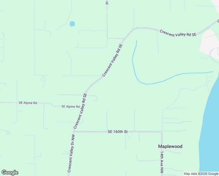 map of restaurants, bars, coffee shops, grocery stores, and more near 15545 Crescent Valley Road Southeast in Olalla