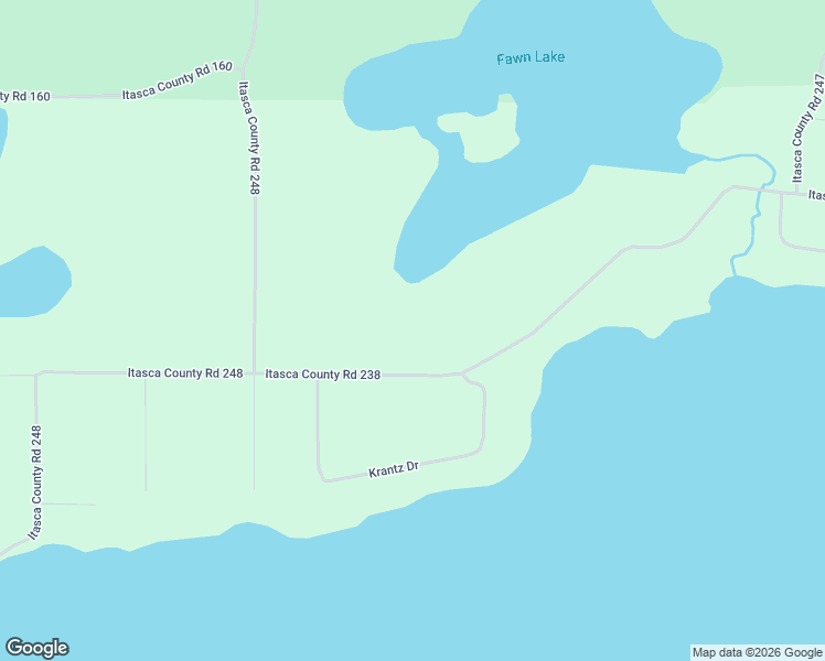 map of restaurants, bars, coffee shops, grocery stores, and more near 36876 County Road 238 in Deer River