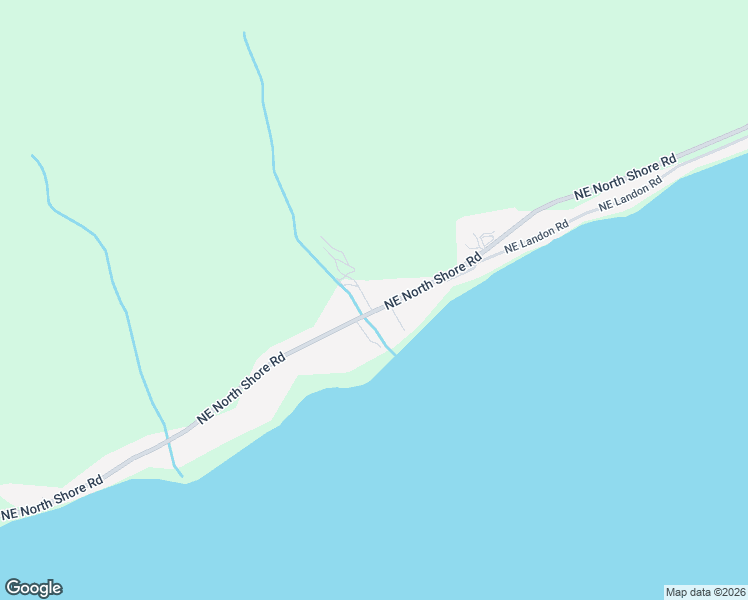 map of restaurants, bars, coffee shops, grocery stores, and more near 6390 Northeast North Shore Road in Belfair