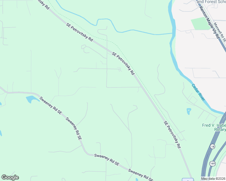 map of restaurants, bars, coffee shops, grocery stores, and more near 21223 Southeast 215th Street in Maple Valley