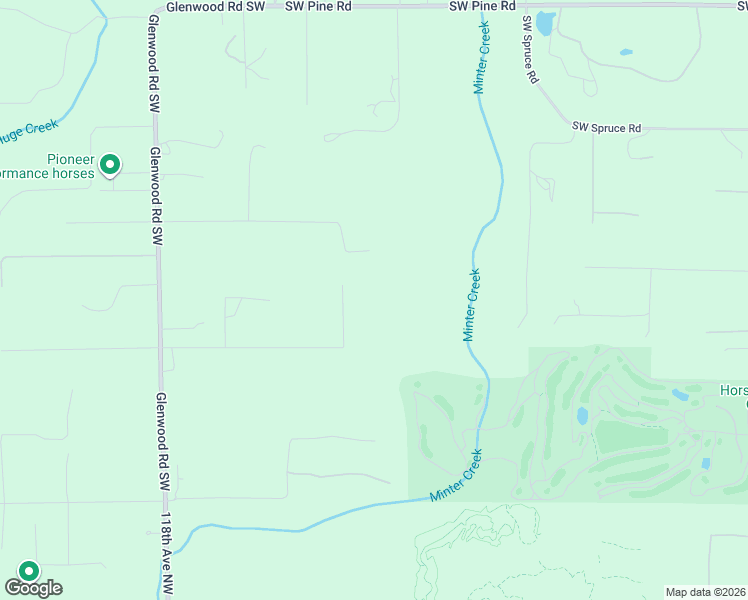 map of restaurants, bars, coffee shops, grocery stores, and more near 15325 Glenshire Place Southwest in Port Orchard