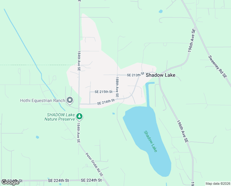map of restaurants, bars, coffee shops, grocery stores, and more near 18629 Southeast 215th Street in Renton