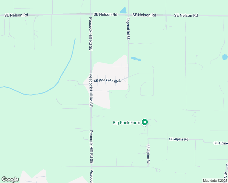 map of restaurants, bars, coffee shops, grocery stores, and more near 15215 Peacock Hill Road Southeast in Olalla