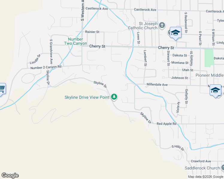 map of restaurants, bars, coffee shops, grocery stores, and more near 921 Skyline Place in Wenatchee