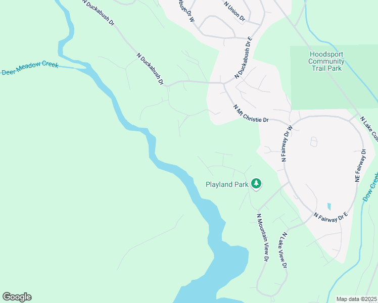 map of restaurants, bars, coffee shops, grocery stores, and more near 51 North Goldeneye Place in Hoodsport