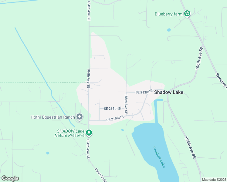 map of restaurants, bars, coffee shops, grocery stores, and more near 18624 Southeast 213th Street in Renton