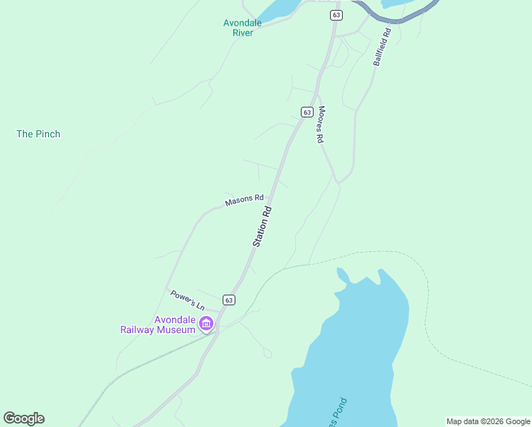 map of restaurants, bars, coffee shops, grocery stores, and more near Newfoundland and Labrador 63 in Avondale