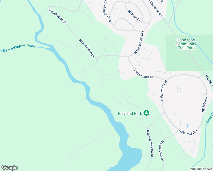 map of restaurants, bars, coffee shops, grocery stores, and more near 51 North Goldeneye Place in Hoodsport