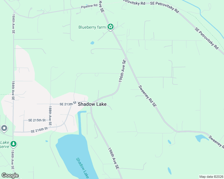 map of restaurants, bars, coffee shops, grocery stores, and more near 21013 196th Avenue Southeast in Renton