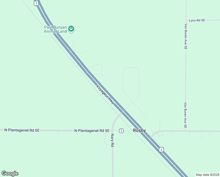 map of restaurants, bars, coffee shops, grocery stores, and more near 4109 Woodberry Drive Southeast in Bemidji