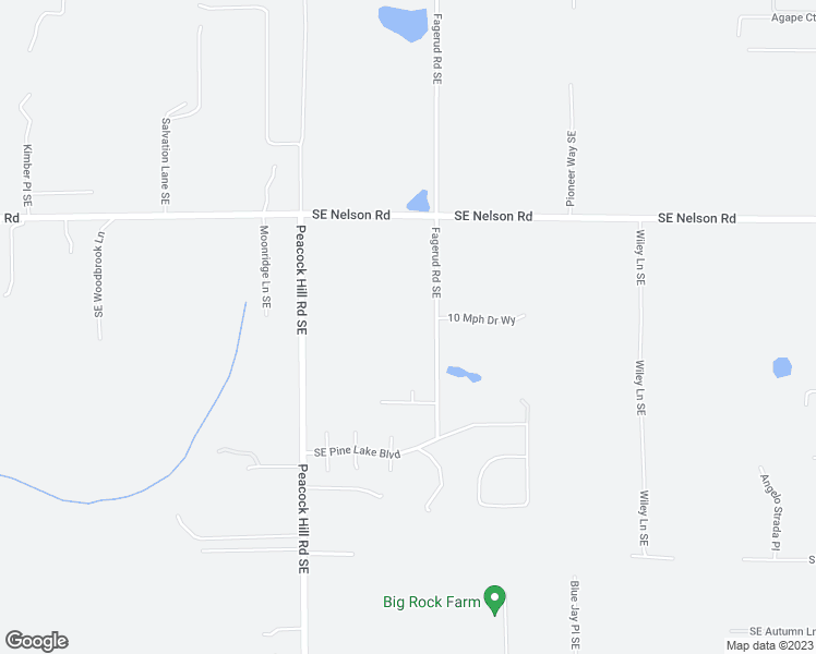 map of restaurants, bars, coffee shops, grocery stores, and more near 14702 Fagerud Road Southeast in Olalla