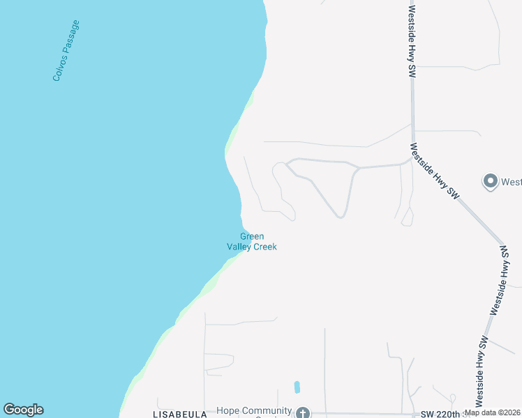 map of restaurants, bars, coffee shops, grocery stores, and more near 13811 Southwest Madrona Road in Vashon