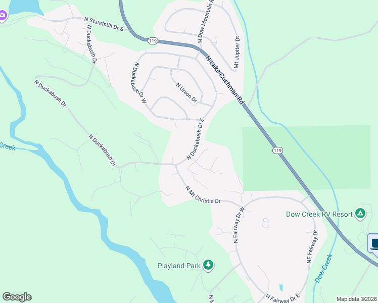 map of restaurants, bars, coffee shops, grocery stores, and more near 400 Northeast Duckabush Drive in Hoodsport