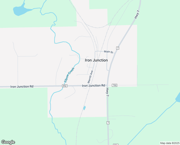 map of restaurants, bars, coffee shops, grocery stores, and more near in Iron Junction