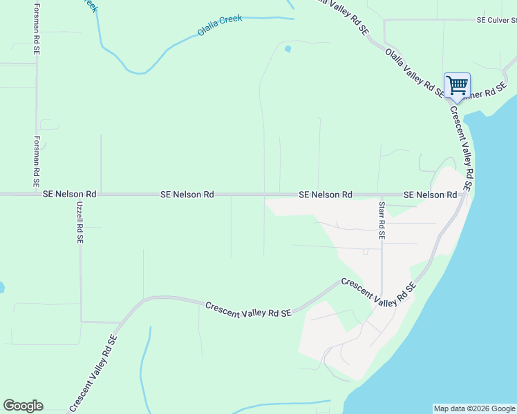 map of restaurants, bars, coffee shops, grocery stores, and more near 7418 Southeast Nelson Road in Olalla
