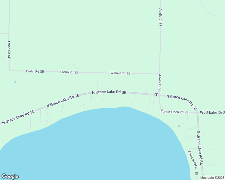map of restaurants, bars, coffee shops, grocery stores, and more near 9406 North Grace Lake Road Southeast in Bemidji