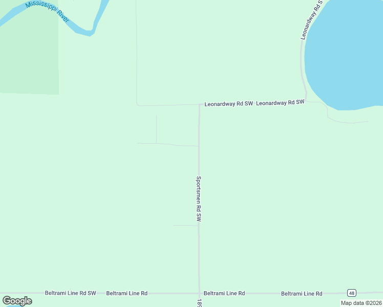 map of restaurants, bars, coffee shops, grocery stores, and more near 4321 Fern Lake Road Southwest in Bemidji