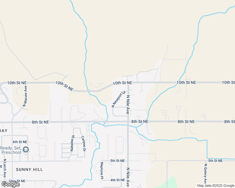 map of restaurants, bars, coffee shops, grocery stores, and more near 2450 10th Street Northeast in East Wenatchee