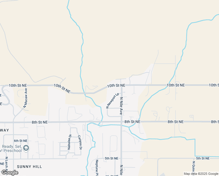 map of restaurants, bars, coffee shops, grocery stores, and more near 2450 10th Street Northeast in East Wenatchee