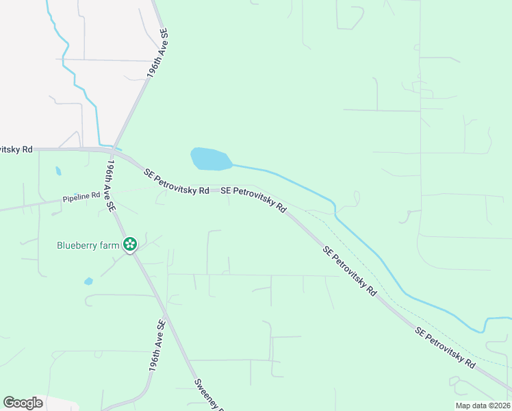map of restaurants, bars, coffee shops, grocery stores, and more near 20005 Southeast Petrovitsky Road in Maple Valley