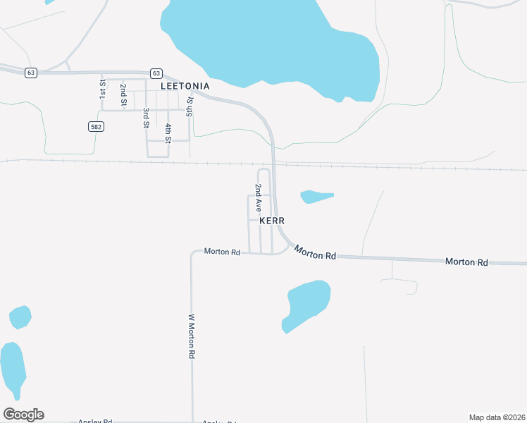 map of restaurants, bars, coffee shops, grocery stores, and more near 4179 Kerr Location in Hibbing