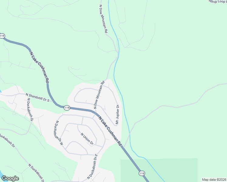 map of restaurants, bars, coffee shops, grocery stores, and more near 470 Mount Jupiter Drive in Hoodsport