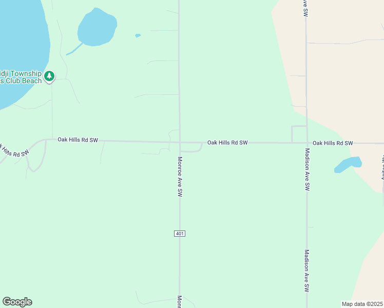 map of restaurants, bars, coffee shops, grocery stores, and more near 3816 Monroe Avenue Southwest in Bemidji