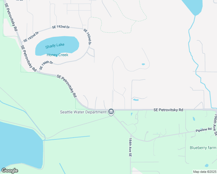map of restaurants, bars, coffee shops, grocery stores, and more near 18132 Southeast Petrovitsky Road in Renton
