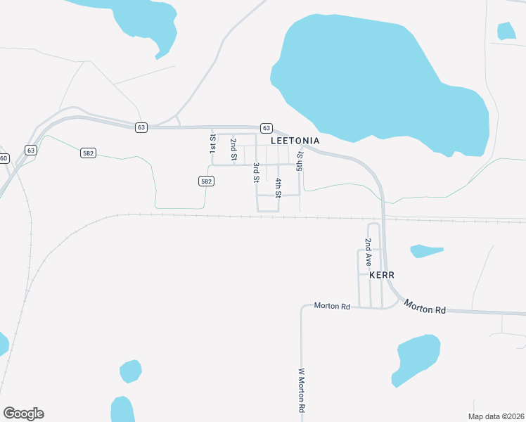 map of restaurants, bars, coffee shops, grocery stores, and more near 4254 3rd Street in Hibbing