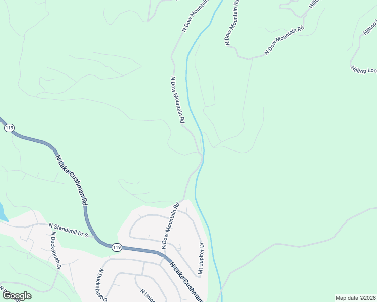map of restaurants, bars, coffee shops, grocery stores, and more near 460 North Eastside Drive in Hoodsport