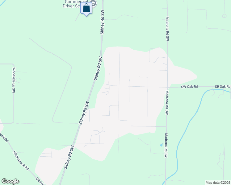 map of restaurants, bars, coffee shops, grocery stores, and more near 13300 Stoney Ridge Lane Southwest in Port Orchard