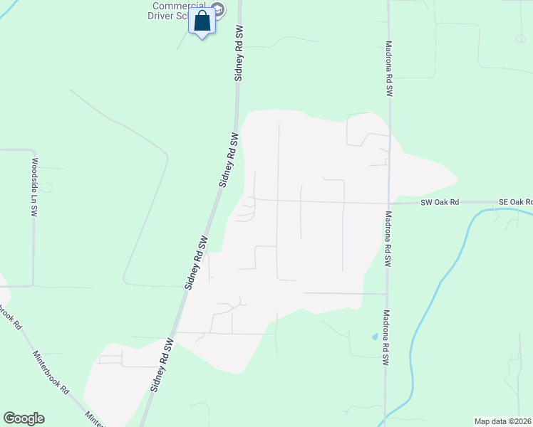 map of restaurants, bars, coffee shops, grocery stores, and more near 13300 Stoney Ridge Lane Southwest in Port Orchard