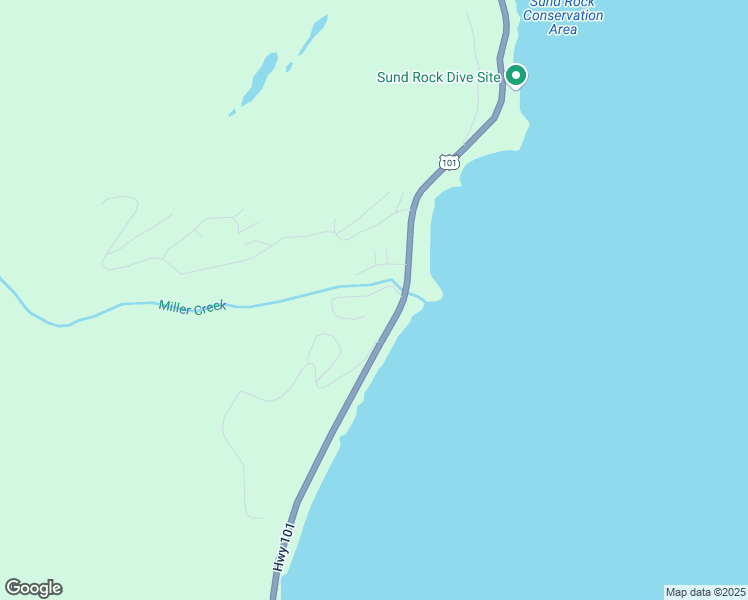 map of restaurants, bars, coffee shops, grocery stores, and more near 51 North Nancy Avenue in Hoodsport