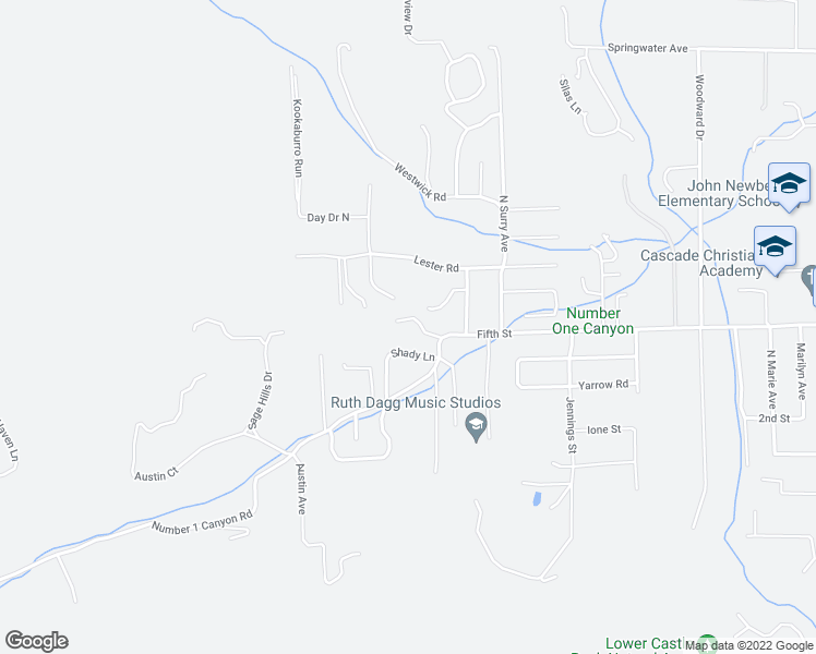 map of restaurants, bars, coffee shops, grocery stores, and more near 2324 Fifth Street in Wenatchee