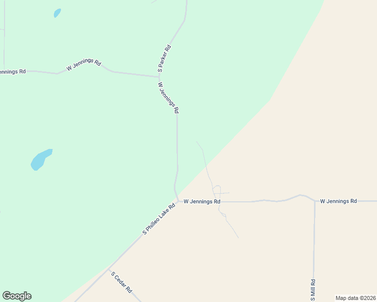 map of restaurants, bars, coffee shops, grocery stores, and more near 1438 West Jennings Road in Spangle