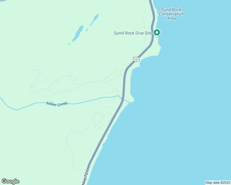 map of restaurants, bars, coffee shops, grocery stores, and more near 51 North Nancy Avenue in Hoodsport
