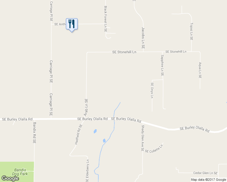 map of restaurants, bars, coffee shops, grocery stores, and more near 3839 Southeast Burley Olalla Road in Olalla