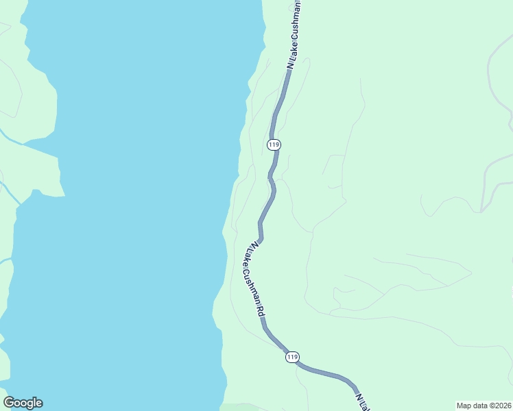 map of restaurants, bars, coffee shops, grocery stores, and more near 100 Rim View Place in Hoodsport