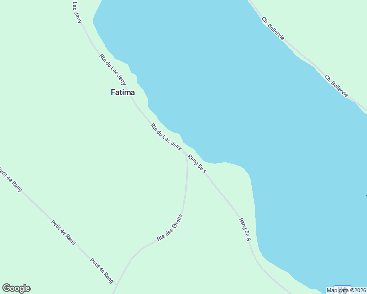 map of restaurants, bars, coffee shops, grocery stores, and more near 863 Route du Lac Jerry in Packington