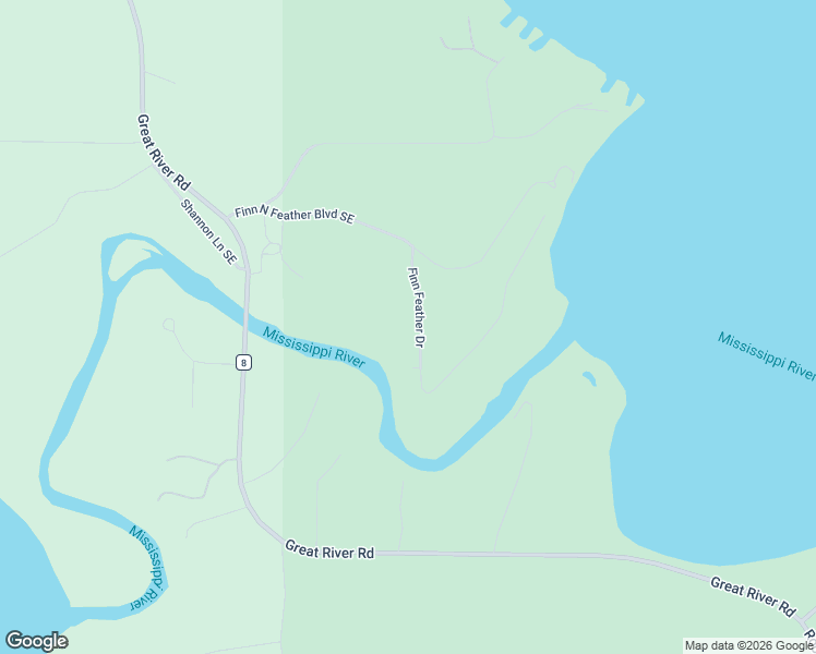 map of restaurants, bars, coffee shops, grocery stores, and more near 2397 Finn Feather Drive in Bemidji