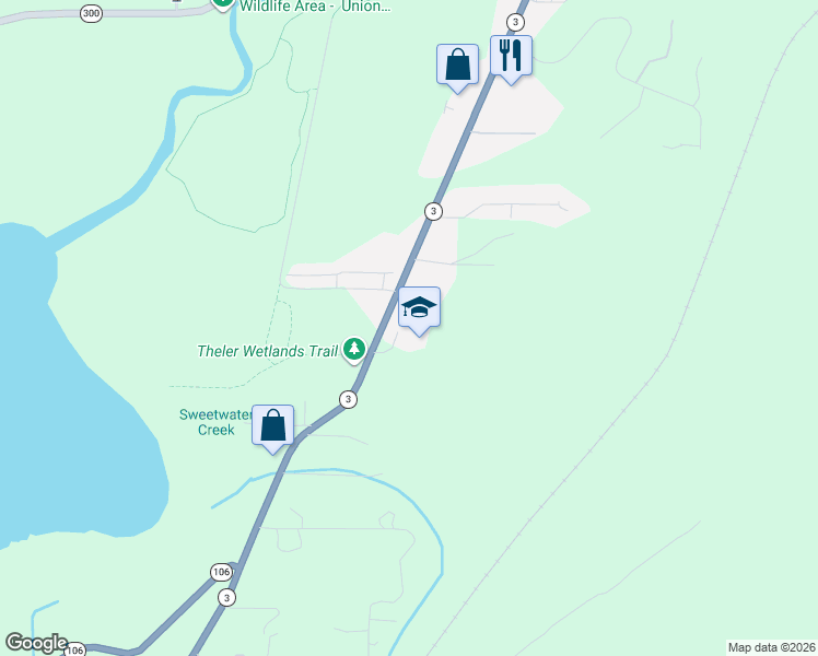 map of restaurants, bars, coffee shops, grocery stores, and more near 22748-22822 State Highway 3 in Belfair