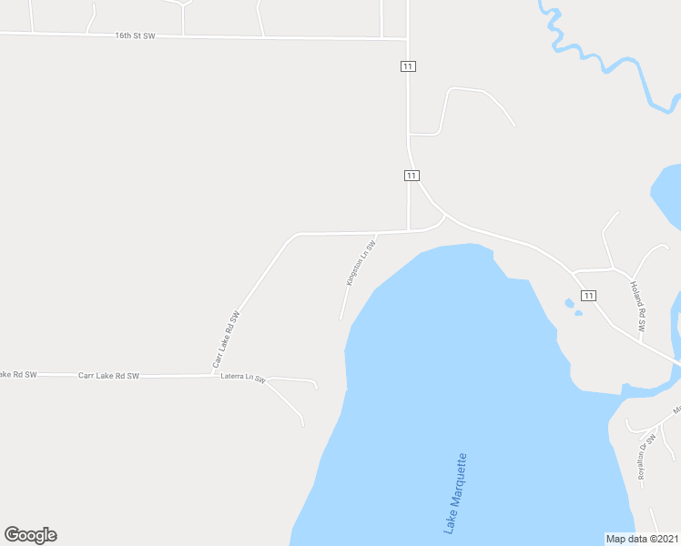 map of restaurants, bars, coffee shops, grocery stores, and more near 2325 Kingston Lane Southwest in Bemidji