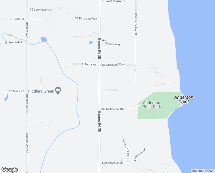 map of restaurants, bars, coffee shops, grocery stores, and more near 11999 Banner Road Southeast in Olalla