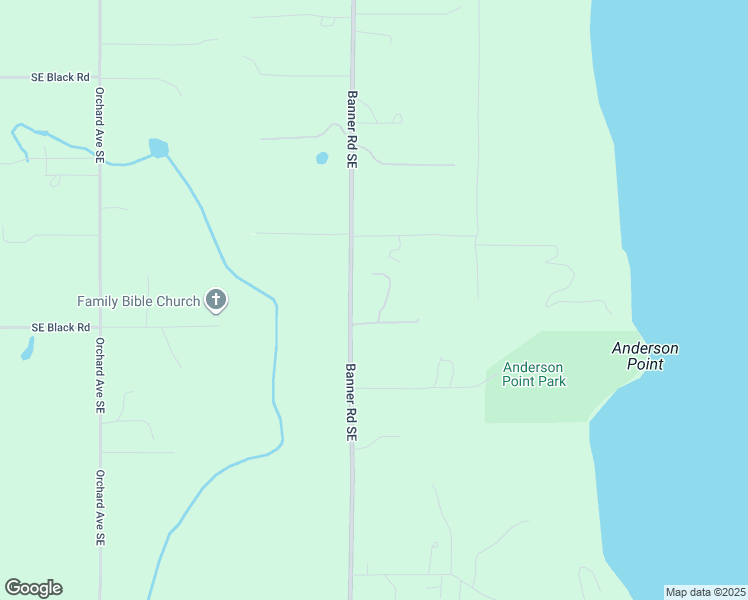 map of restaurants, bars, coffee shops, grocery stores, and more near 11999 Banner Road Southeast in Olalla