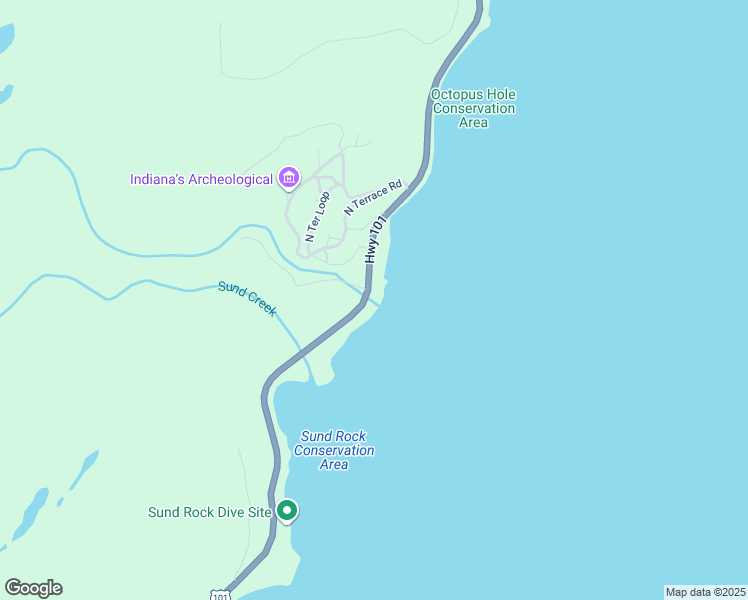 map of restaurants, bars, coffee shops, grocery stores, and more near 27110 U.S. 101 in Hoodsport