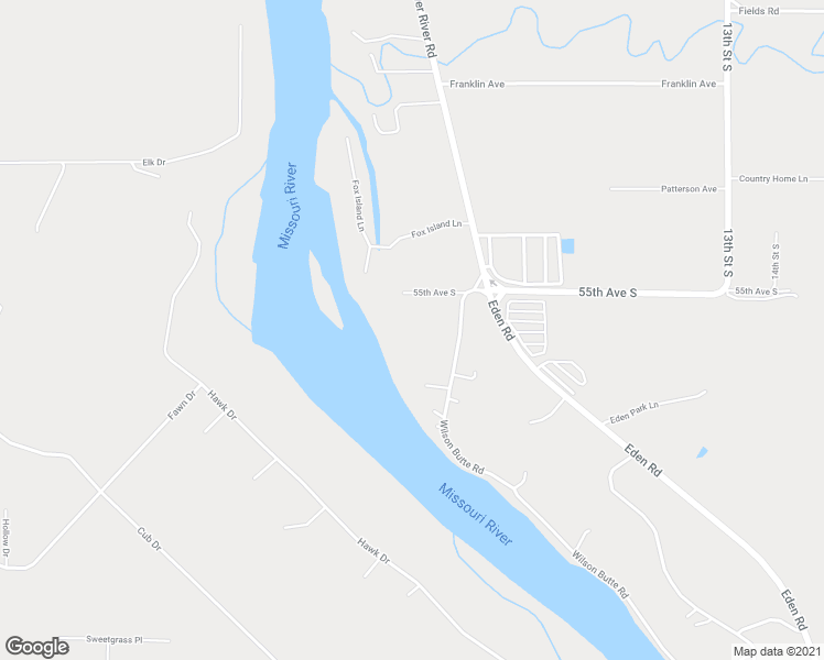 map of restaurants, bars, coffee shops, grocery stores, and more near 11 Wilson Butte Road in Great Falls