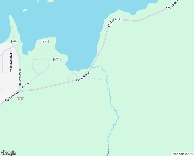 map of restaurants, bars, coffee shops, grocery stores, and more near 7462 Ely Lake Drive in Eveleth