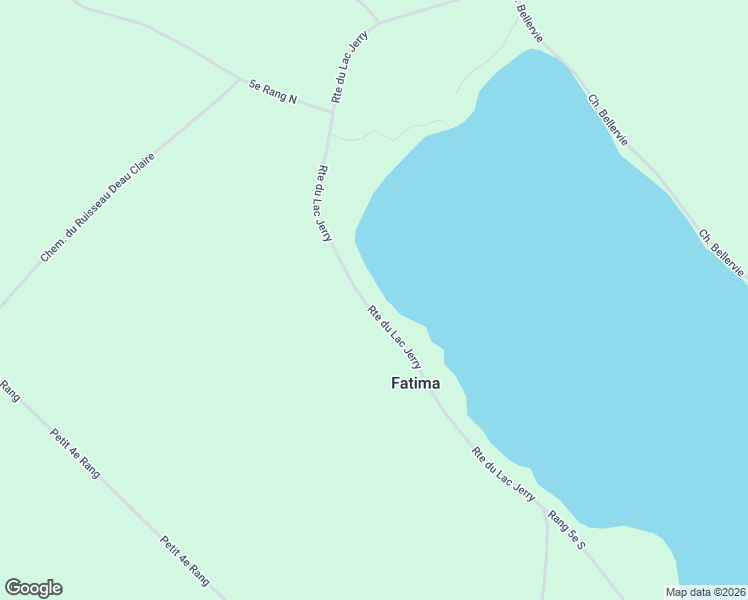 map of restaurants, bars, coffee shops, grocery stores, and more near 819 Route du Lac Jerry in Packington